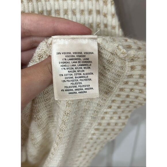 NWOT Anthropologie Sparrow Sweater Lambswool Blend Cottagecore Dress Women's S - Picture 5 of 11